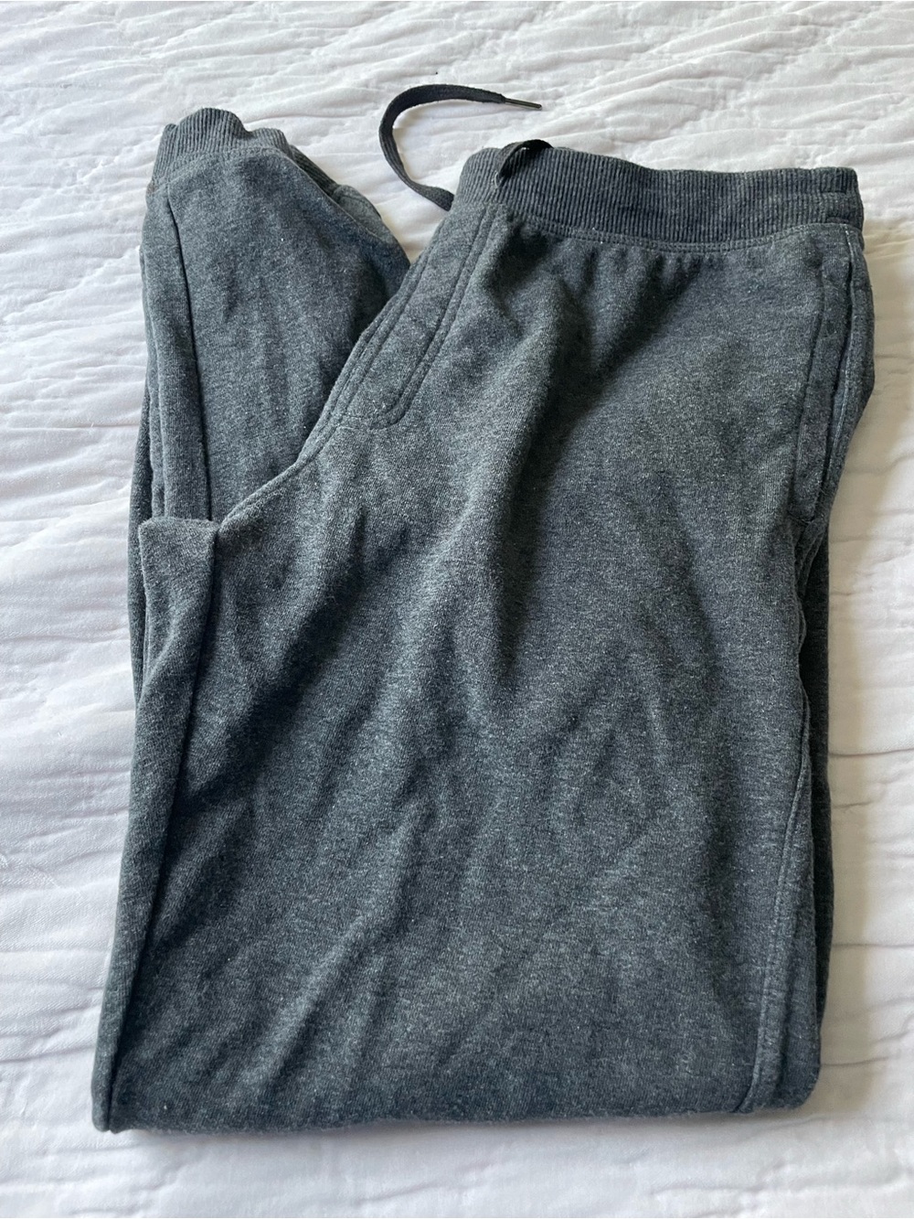 Weatherproof Men’s Charcoal Gray Jogger Sweatpants